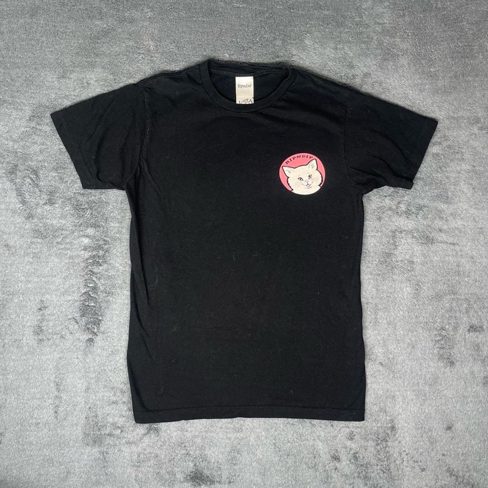 RIPNDIP Stop Being a Funny Cat Novelty Graphic Tee Streetwear Skate Style